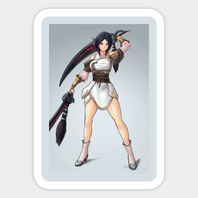 Noirage (Black Desert Online) Sticker by hybridmink